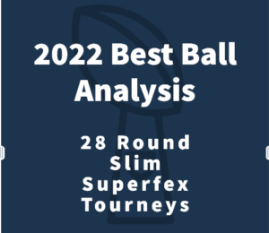 FFPC Best Ball Slim Round-by-Round Draft Analysis